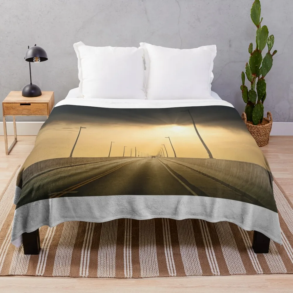 

Confederation Bridge 2 Throw Blanket Winter bed blankets sofa bed Single Blanket