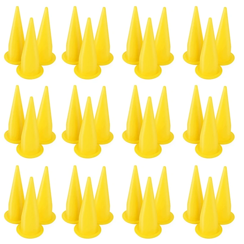 

50PCS Cone Nozzle For Bulk Caulk Tools For Caulking Nozzle Applicator Caulk Cap Replacement