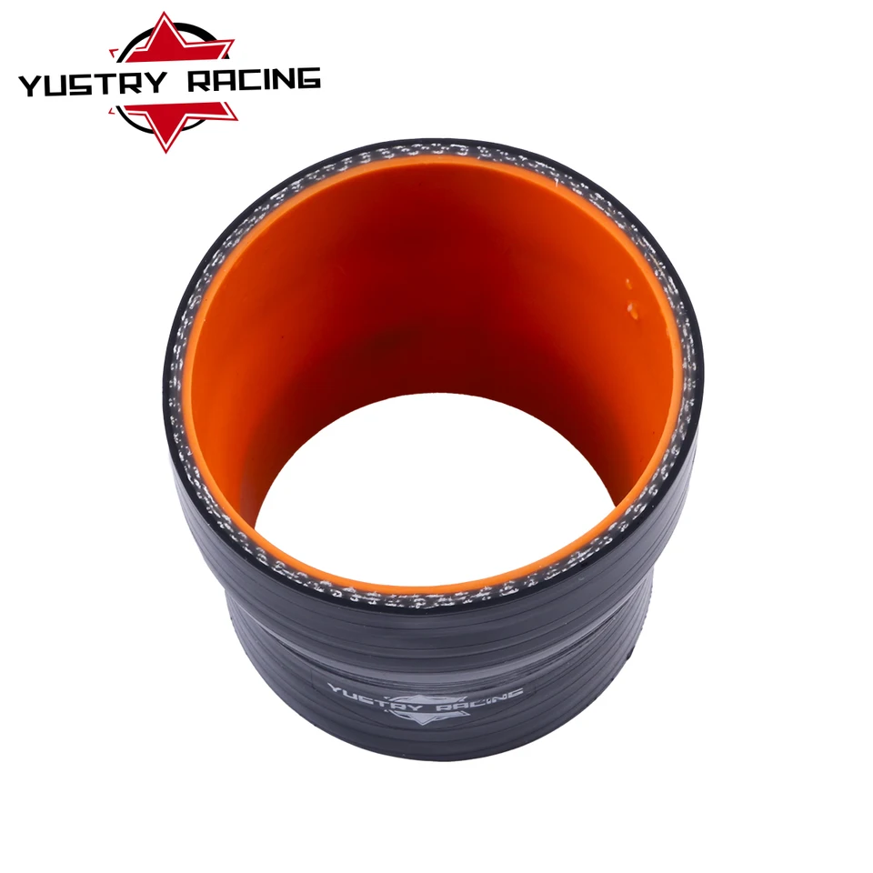 5PCS LH: 90mm ID: 2" To 3" 51mm To 76mm 45 Degree Silicone Elbow Hose Coupler In - Foto 11