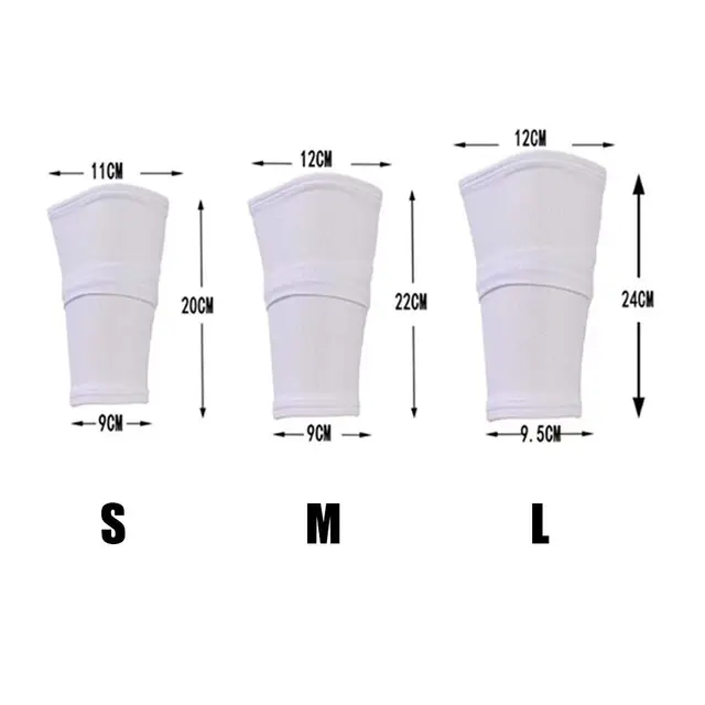 1Pair Soccer Shin Guard Football Crashproof Calf Protector Nylon Leg Sleeves Sock Shin Protector with Pocket Training Protection 6