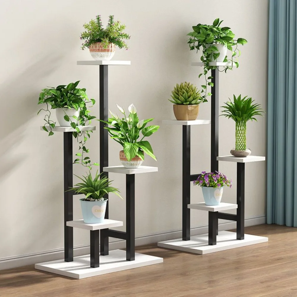 Plant Stand Multiple Flower Pot Holder Flower Pot Holder Shelves Simple Shelf Storage Shelves Plant Indoor plant stand