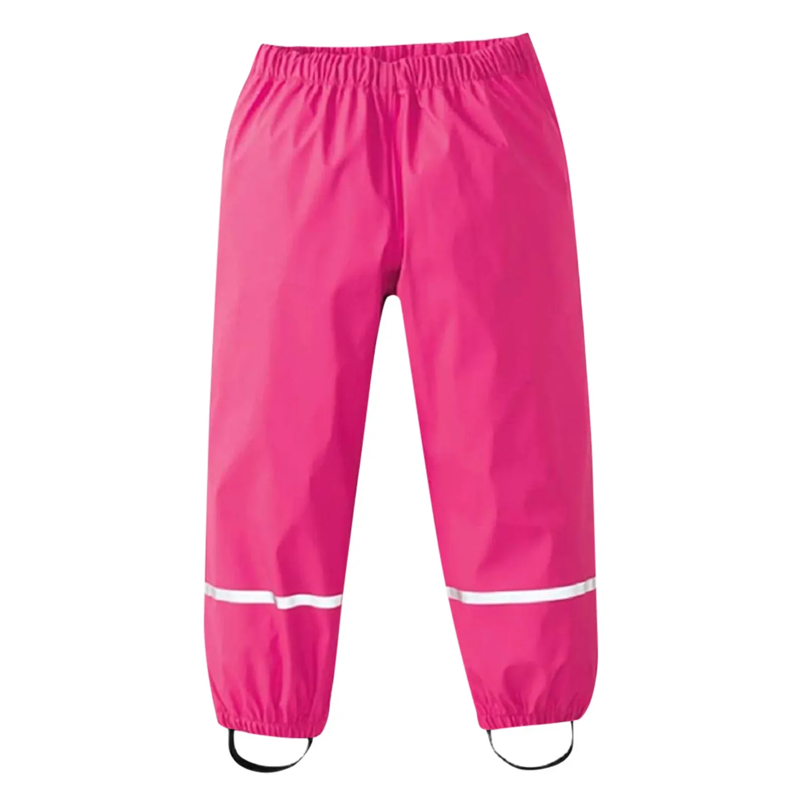 Kids Raincoat Rain Pants Waterproof Cartoon Children&rsquo;s Kids Rain Dungarees Mud Trousers Waterproof Breathable for Girls Boys