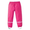 Kids Raincoat Rain Pants Waterproof Cartoon Children’s Kids Rain Dungarees Mud Trousers Waterproof Breathable for Girls Boys 6