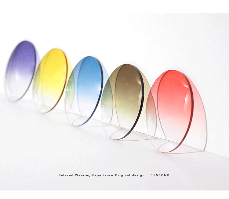 1,56 1,61 1,67 getönte Linse MR-8 Färben Farbverlauf Sonnenbrille verschreibungspflichtige optische Sonnenbrille Linsen Brillen Super robust 2 Stück – Detail 4
