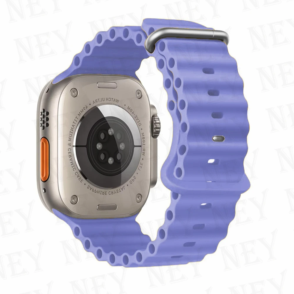 Ocean Silicone Sport Watch Band - Vibrant & Durable Strap