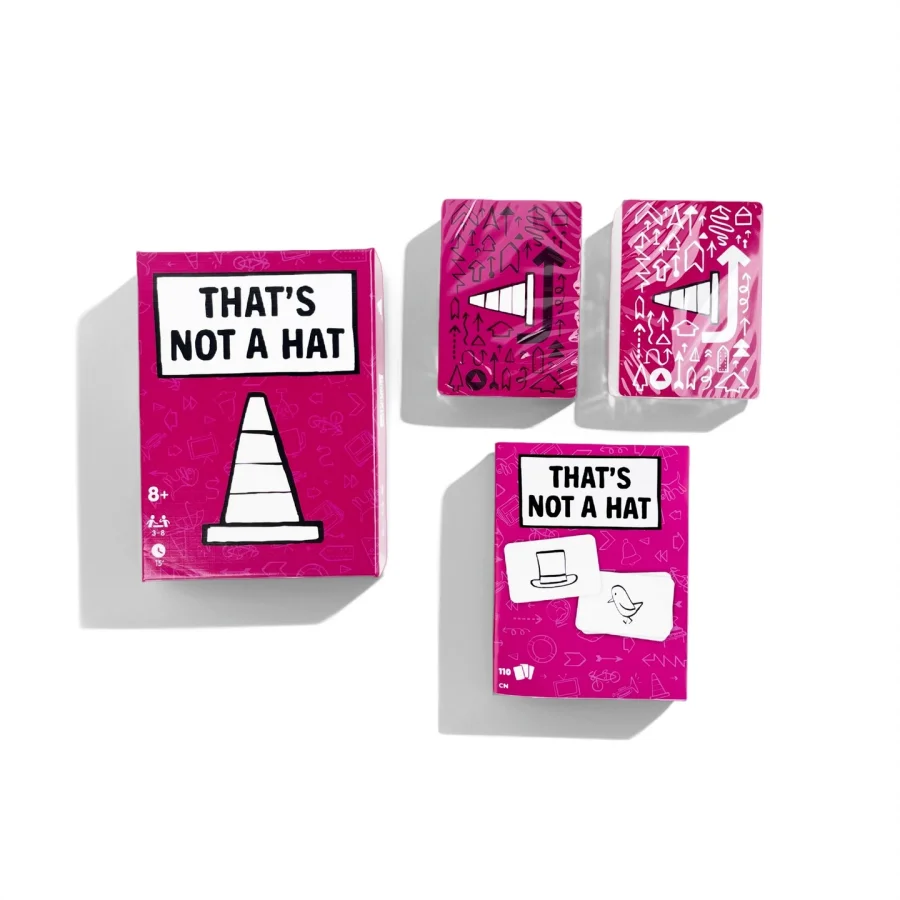Hat Fun is a congratulatory and commemorative party card game, perfect for family gatherings and suitable for all ages.