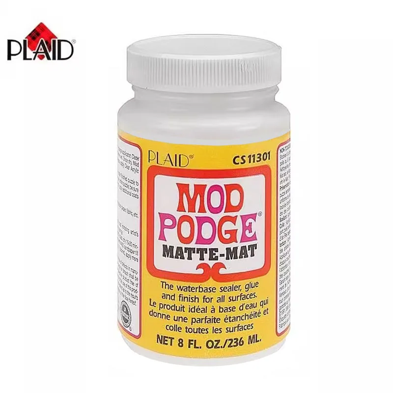 Mod Podge Matte Fluid Glue Wood Transfer Printing Glue Dry Flower Seal  Mosaic DIY Manual - AliExpress