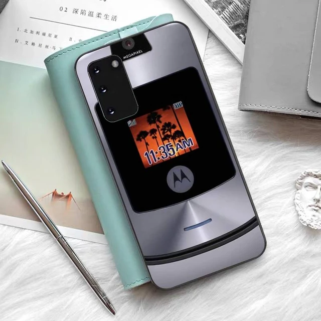 Motorola Razr Flip Phone Pink