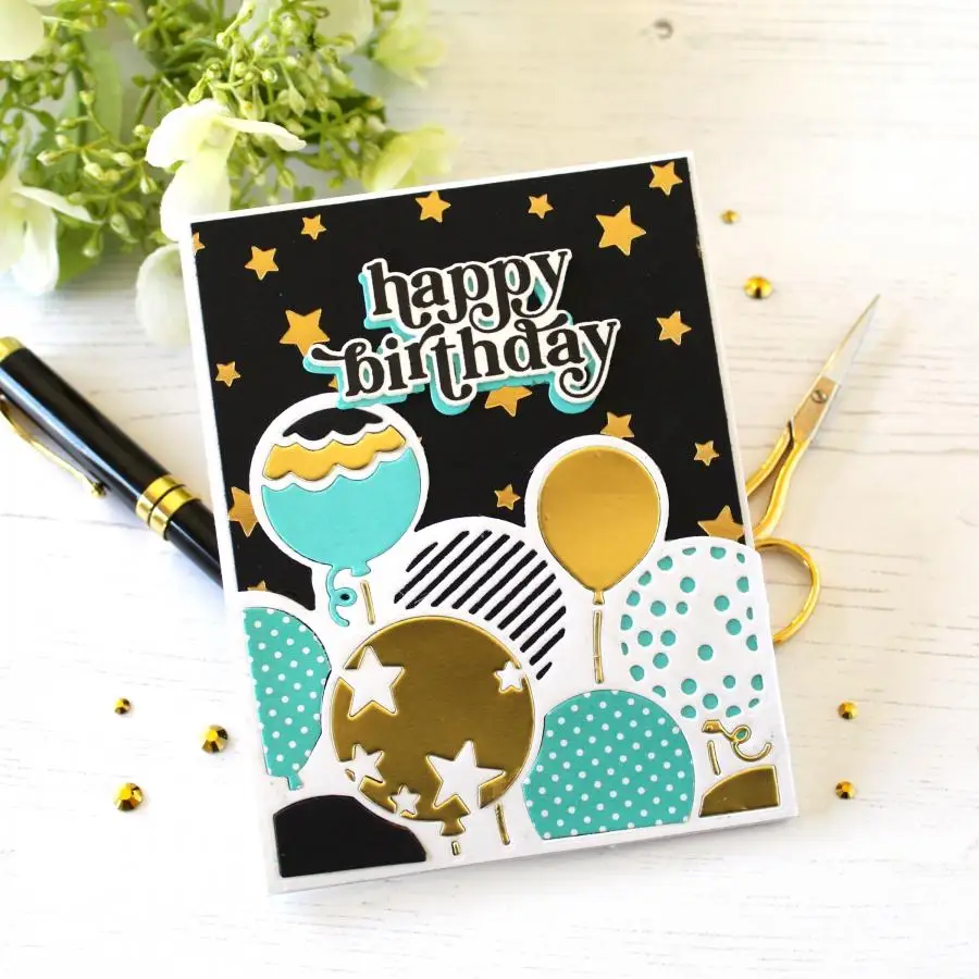 Birthday Your Way Letter Metal Cutting Dies Stamps Craft Embossing Make Paper Greeting Card Making Template DIY Handmade 2023