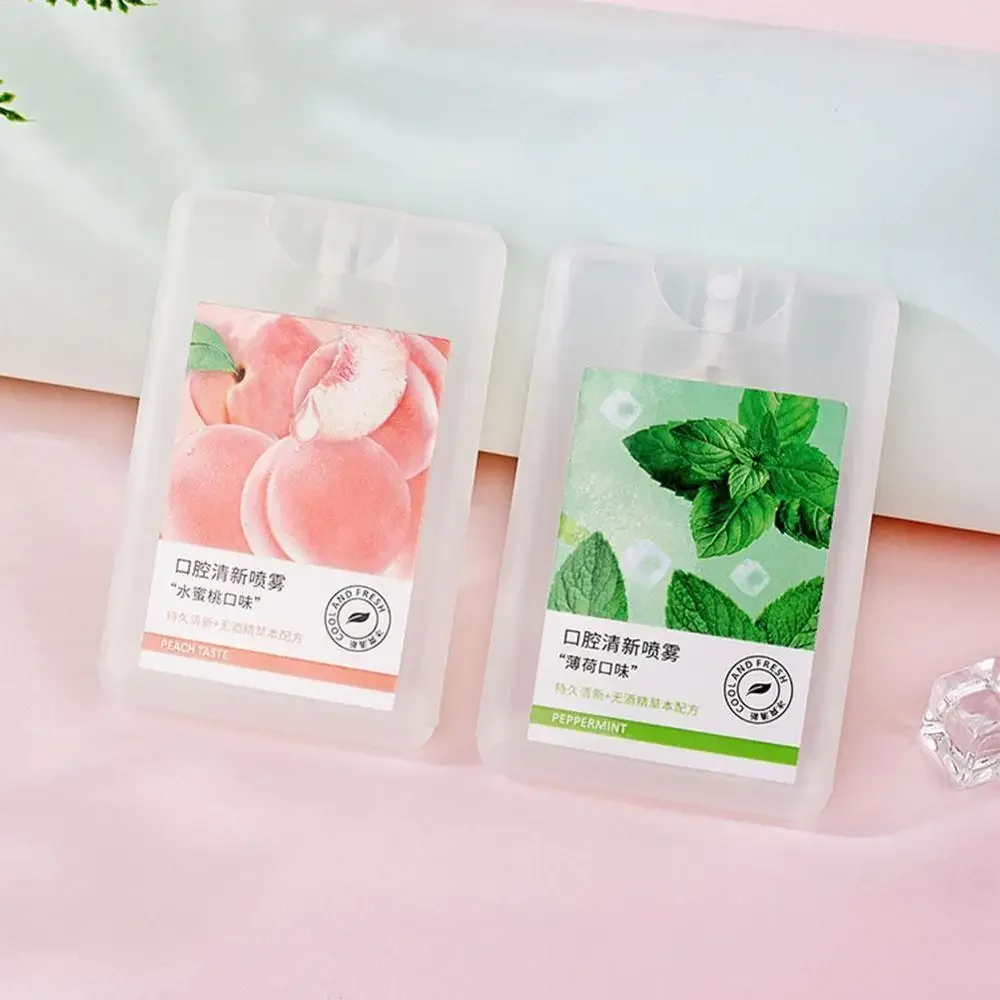 Honey Peach Spray Breath Freshener Mouth Spray Odor Remove Bad Treatment Refresher Fresh Breath Smoke