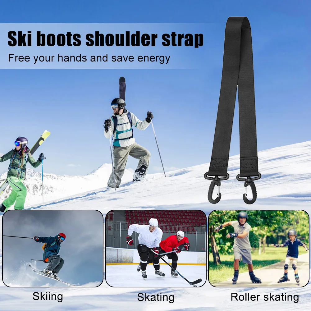 Adjustable Ski & Pole Carrier Strap 5