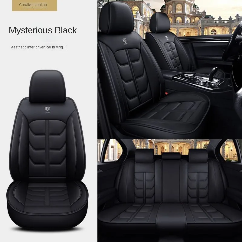 

YUCKJU Car Seat Cover Leather For Chery All Models E5 A3 QQ3 QQ6 Ai Ruize A3 Tiggo X1 QQ A5 E3 V5 Tiggo CAR STYLING