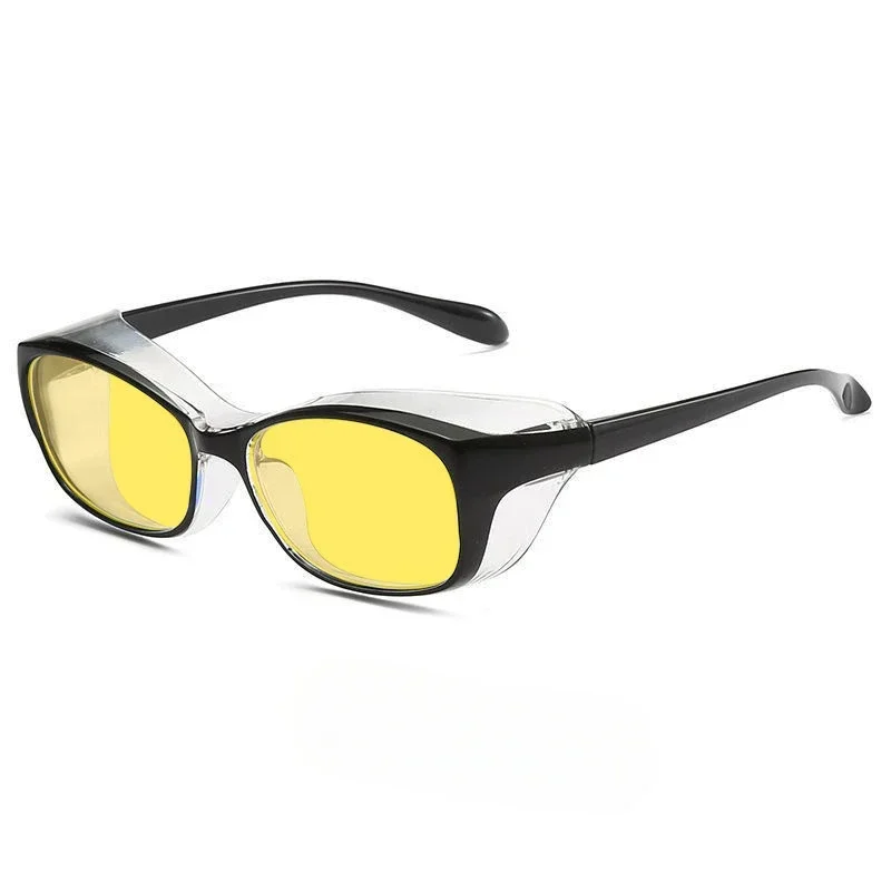 New Fashionable Anti Blue Light Night Vision Goggles Windproof Sand Pollen Flat Light Goggles Computer and Mobile Phone Goggles
