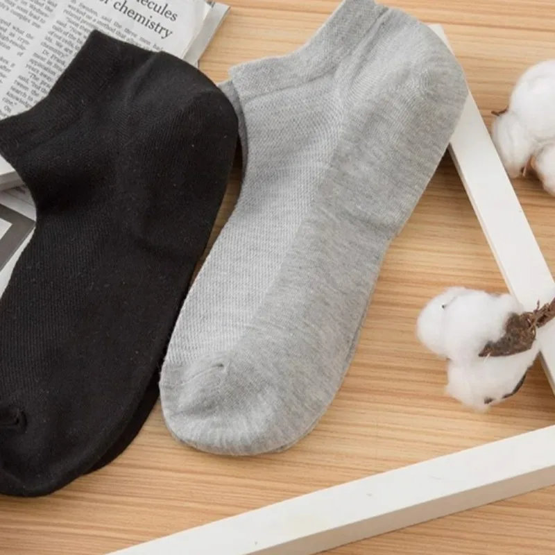 Ultrathin Men Boat Socks Women Summer Long Term Dryness Breathable Low Cut Sock Man Sweat Absorbing High Elasticity Hosiery