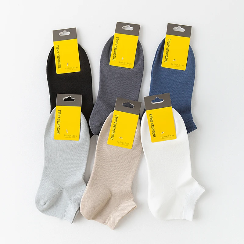 Men's Cotton Blend Ankle Socks (6 Pairs), Comfortable Everyday Casual Socks Sacad7576f7ec4cccb8df266a5c6ee6faQ