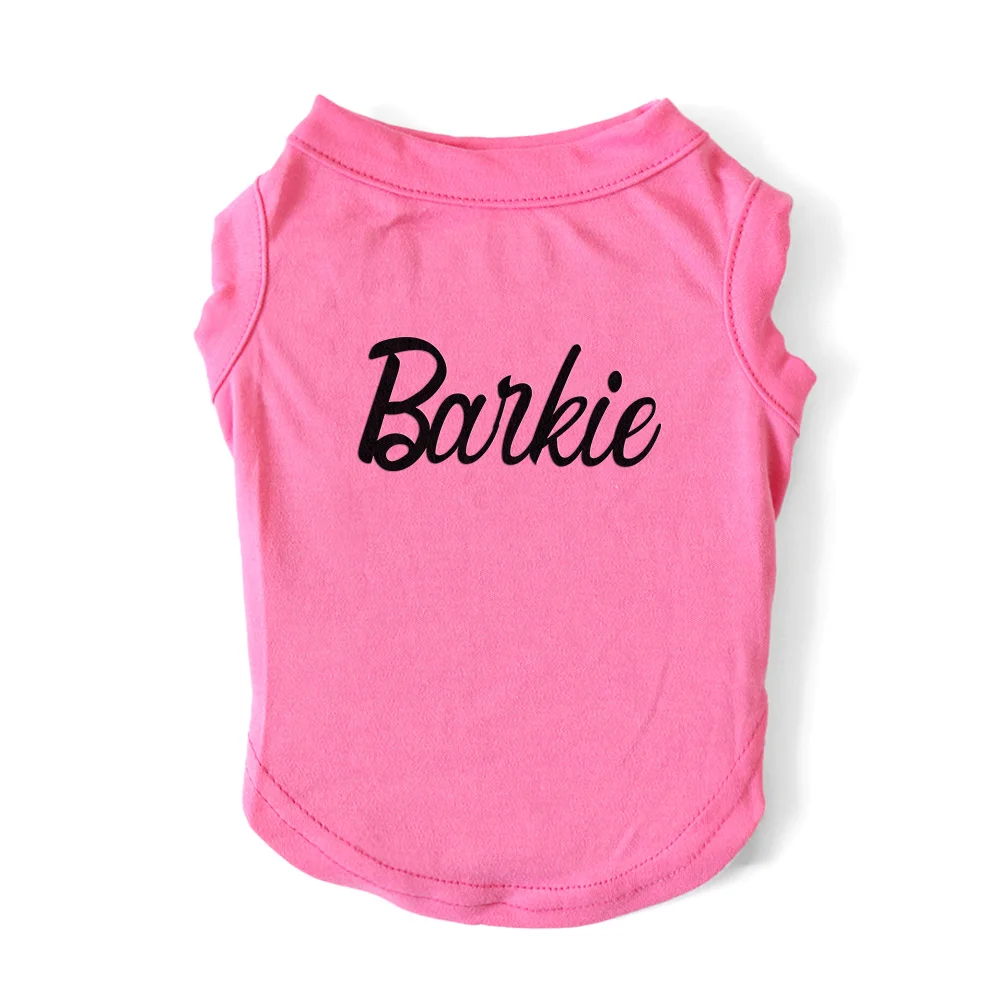 Tshirt personnalisé pour chien imprimé Barkie - 2025 - Vêtement et accessoires pour chiens - Doglovedesign
