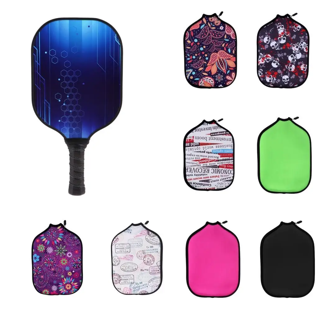 Neoprene Pickleball Paddle Racket Cover Case Pickleball Racket Sleeves