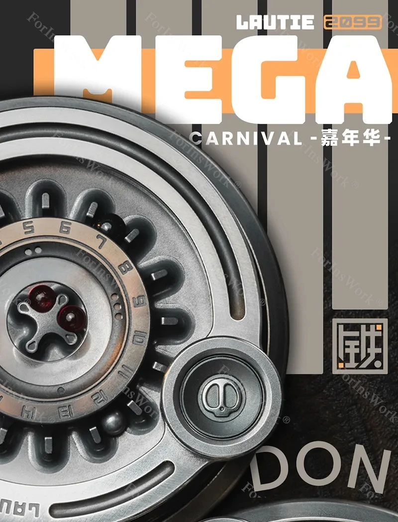LAUTIE Carnival Mega Spinner Magnetic Coupling Structure Super Flagship Product 2099 Series Limited Edition EDC Toys - AliExpress 26