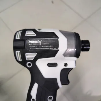 Makita DTD173 black and white brushless screwdriver, rechargeable electric screwdriver, auto repair impact screwdriver 4