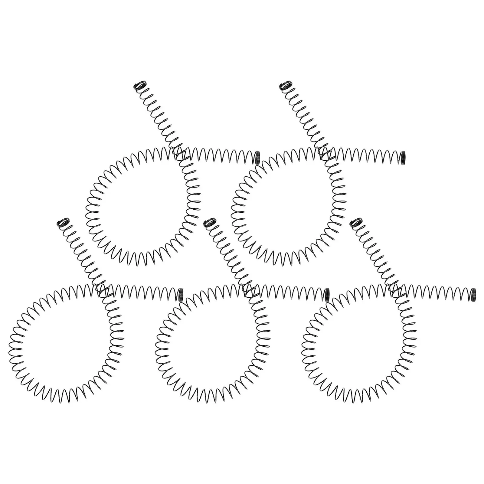 브래드 네일러용 5개입 푸시 핀 스프링 교체품, 고장력 탄소강 네일건 스프링, 전문 목공 도구