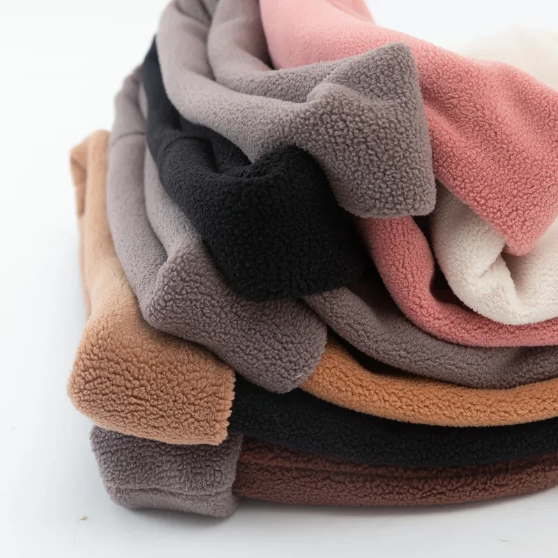 

New Stitching Plush Winter Scarf Boys Girls Women Men Autumn Kids Thick Scarf Elastic Muffler Velvet Winter Baby Scarf