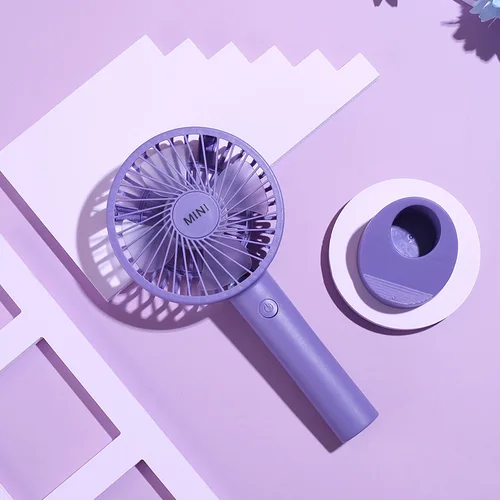 USB 충전식 전기 핸드헬드 미니 선풍기, USB 충전, 학생 데스크탑 에어 쿨러, 야외 선풍기, 휴대용 기숙사 선풍기 7