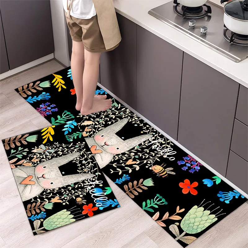 Modern Kitchen Mat Home Entrance Doormat Hallway Bedroom Living Room Decoration Floor Carpet Balcony Bathroom Anti-Slip Long Rug 5 Modern Kitchen Mat Home Entrance Doormat Hallway Bedroom Living Room Decoration Floor Carpet Balcony Bathroom Anti-Slip Long Rug 5