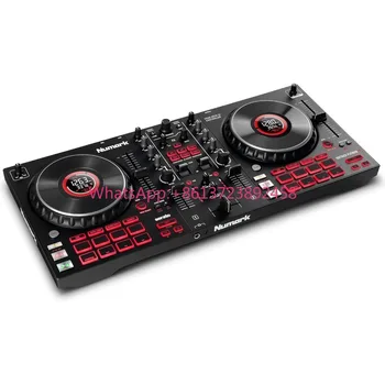 Controller DJ Serato Platinum FX con Jog Wheel e Display, 4 Deck, Mixer, Effetti e Paddle, Spedizione dagli USA