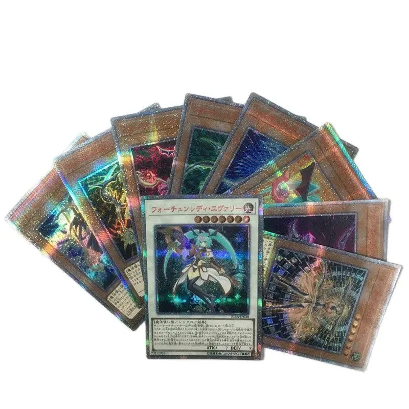 

Yu Gi Oh DIY Customized 20SER Red Broken Destiny Girl Series Toy Hobby Collectibles Game Collection Anime Card