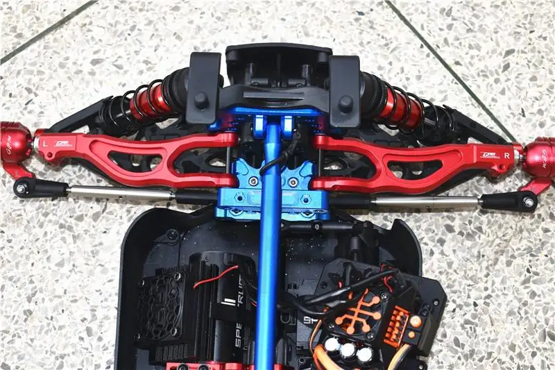 

ARRMA 1/5 KRATON 8S ARA110002T1/ARA110002T2 Алюминиевый сплав Передняя Верхняя ручка Передняя верхняя поворотная ручка-1 пара ARA330561