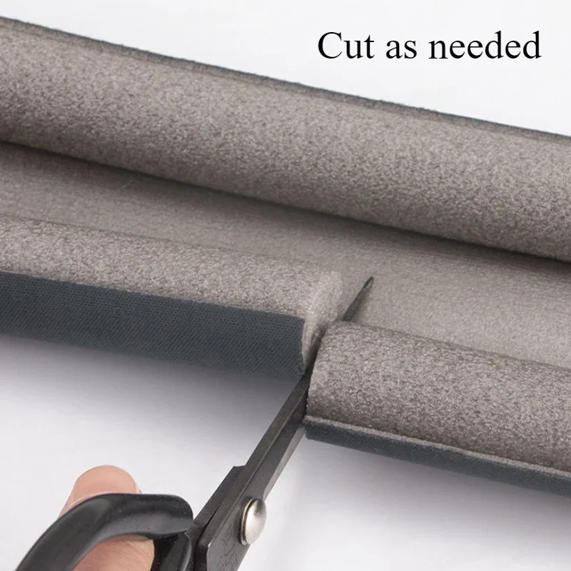 Door Seal Strip 1pc Door sealing strip Room door gaps Light blocking Dustproofing Foam strip Abrasion resistant Washable Easy to install