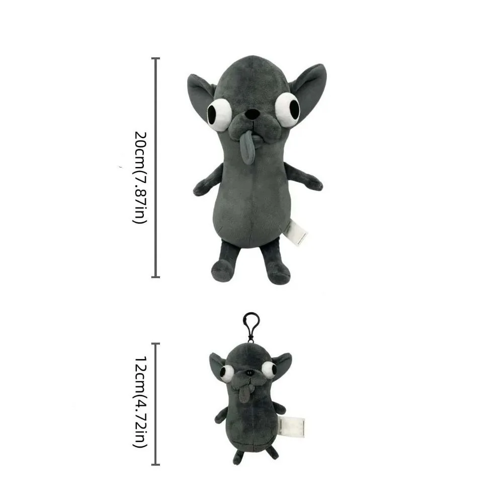 Stuffed Animals Chihuahua Plush Toy Puppy Pet Keychain Pendant Stuffed Chihuahua Doll Realistic Kawaii Plush Chihuahua Kids Toy - 5
