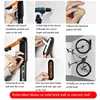1PC Bicycle Wall Mount Rack Mtb Road Bike Storage Fixed Hanging Hook Bike Support Stand Bracket Holder Cycling Parking Buckle 3