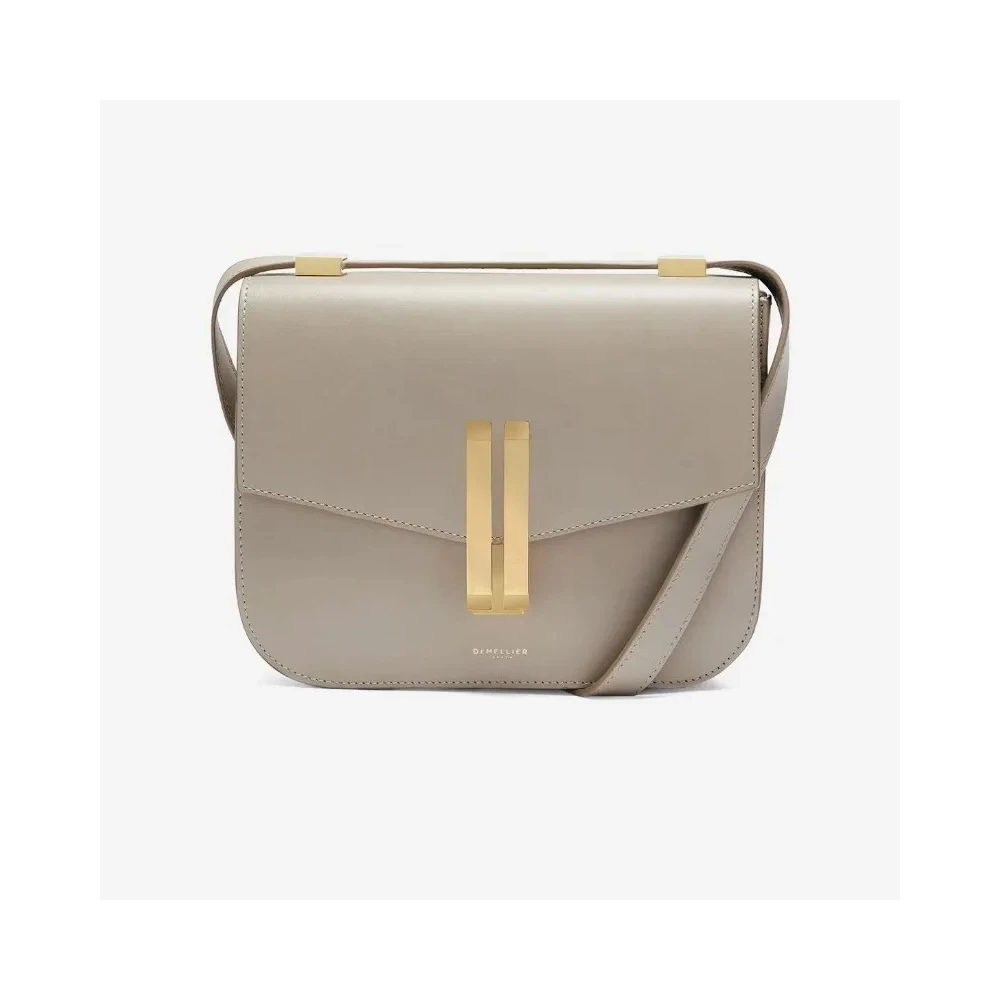 2025 new high-end versatile single shoulder leather niche design bag, single shoulder leather women's bag, tofu small square bag 3