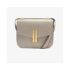 2025 new high-end versatile single shoulder leather niche design bag, single shoulder leather women's bag, tofu small square bag 3