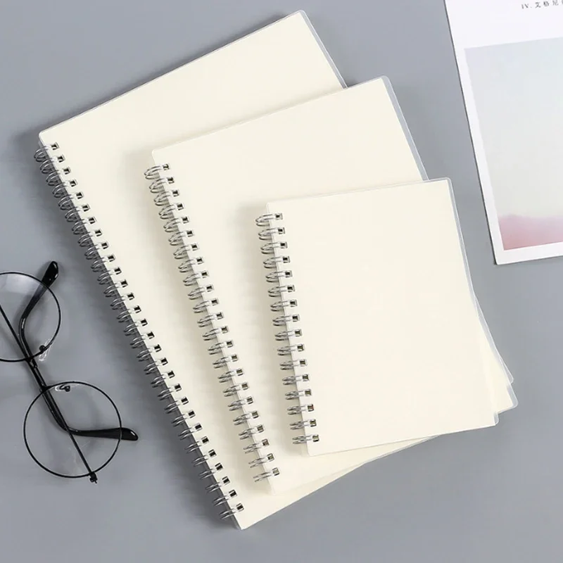 Bullet Journal Notebook Student Notebook Leather Notebook Budget Binder Notebook A5/B5 Notebook Spiral book coil Planner Lined Blank Grid Paper Journal Diary Sketchbook For School Supplies Stationery Office