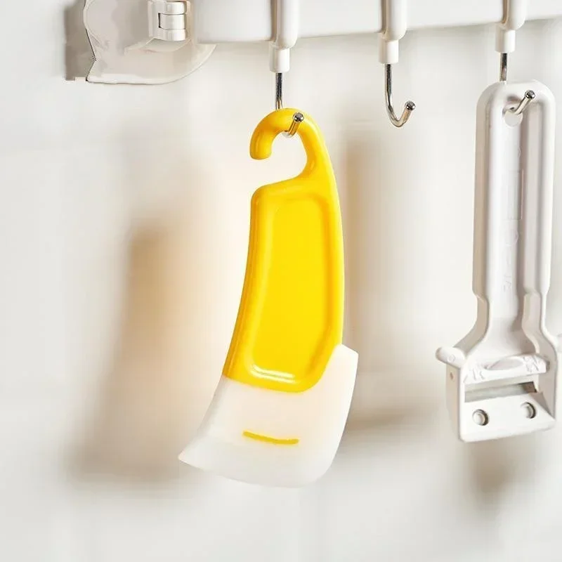 Soft Silicone Scraper Kitchen Bathroom Cleaning Tools Dishes Cleaner Squeegee Household Oil Shovel silicone kitchen utensils kitchen utensils