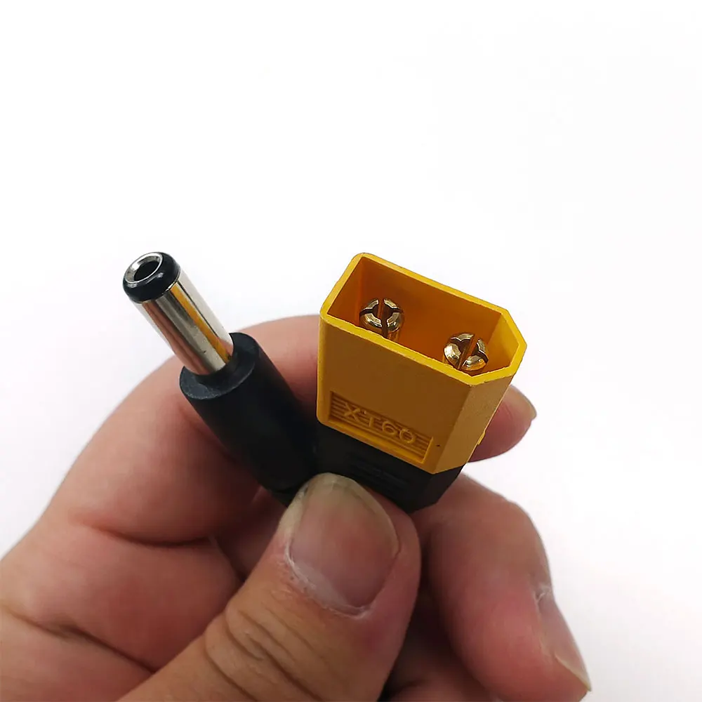 XT60 남성 총알 커넥터-남성 DC DC5525 전원 케이블 TS101 PINE64 전자 납땜 인두 용 5.5x2.5mm 어댑터