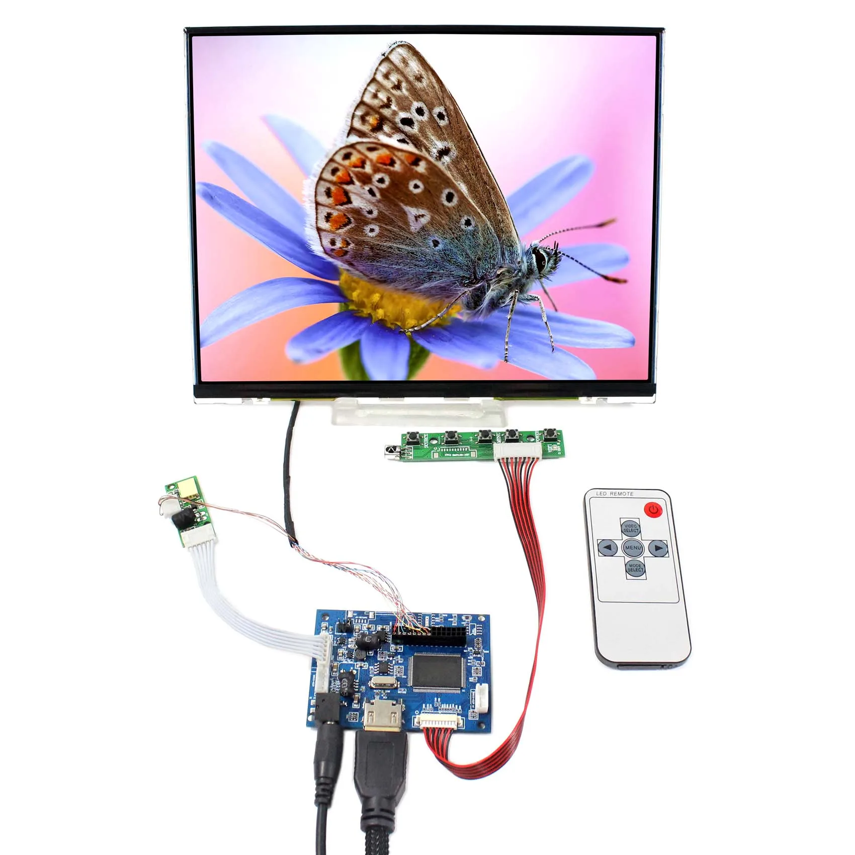 

ЖК-экран 10,4 дюйма 1024x76 8 IPS LTD104EDZS с платой управления HDM I LCD
