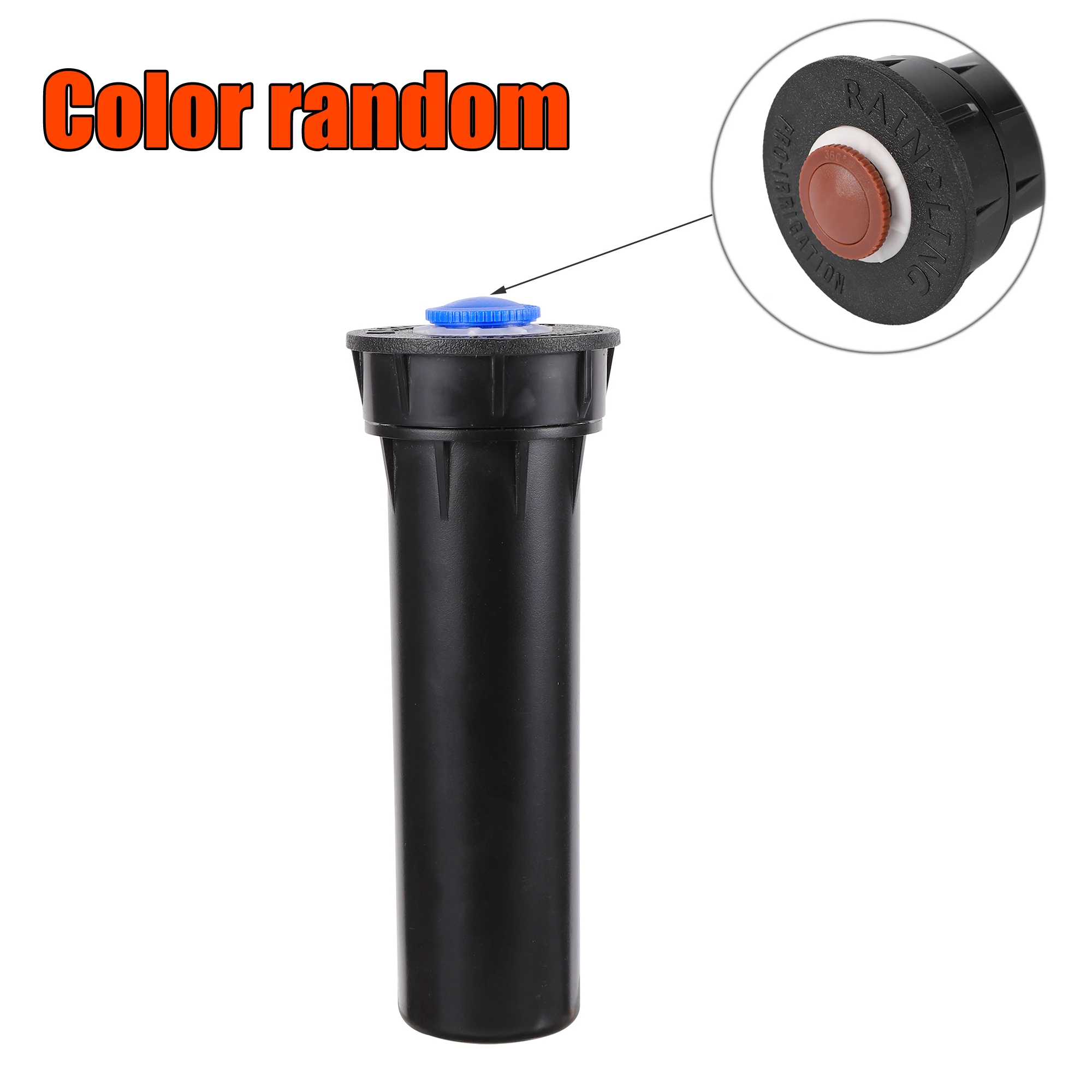 1/2" Female Thread Buried Pop-Up Sprinkler 360&deg; Automatic Lift Type Scattering Ray Jet Nozzle Lawn Green Belt Irrigation Device
