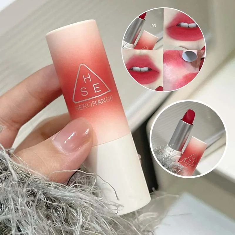 yarn Felt Velvet Fog Matte Lipstick Fog Face Velvet Color Holding Makeup Lifting Color Whitening Lipstick_voghion.com