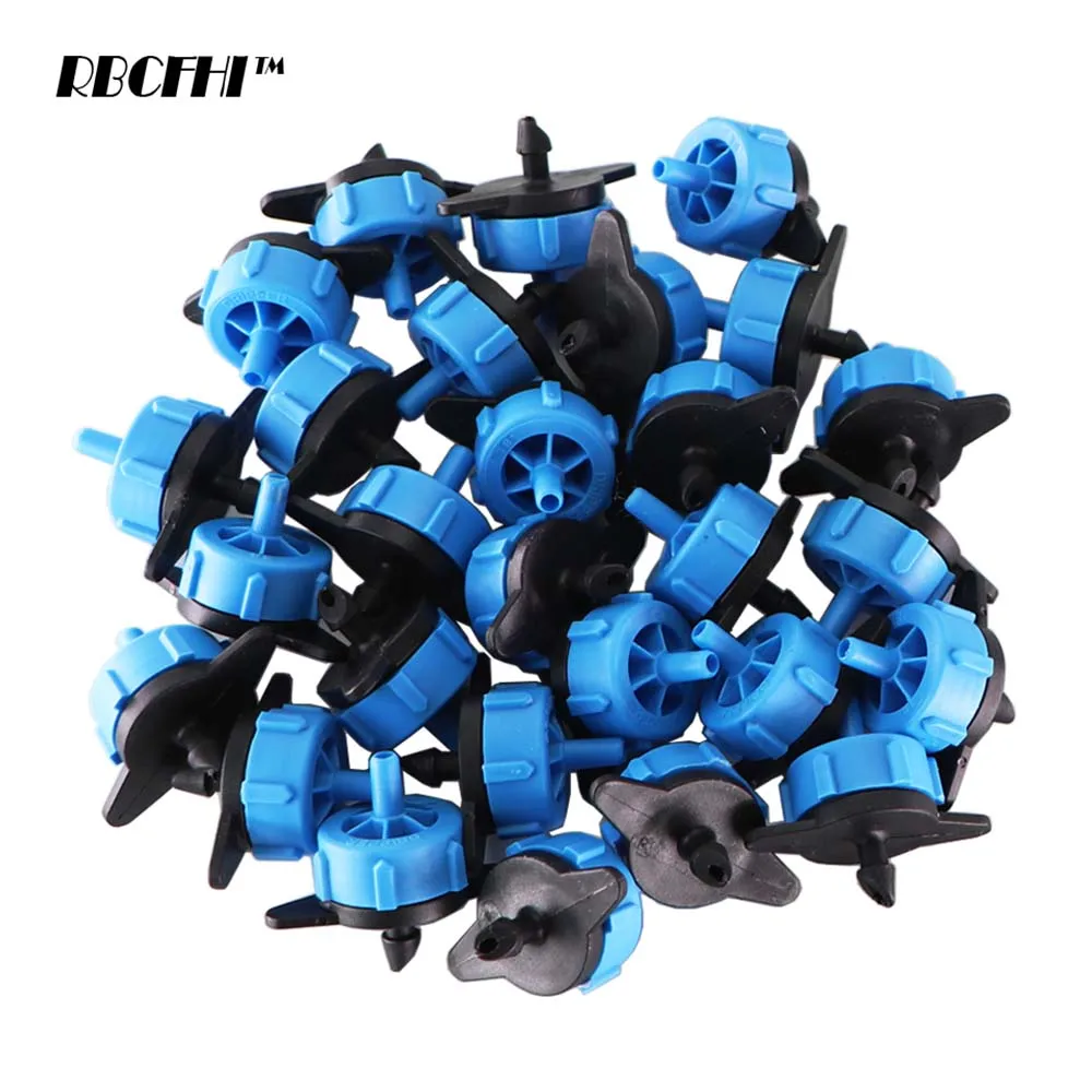 2L 4L 8L Greenhouse Fixed Flow Pressure Compensating Emitter Head Garden plant Water Micro Flow Regulator Irrigation Drippers