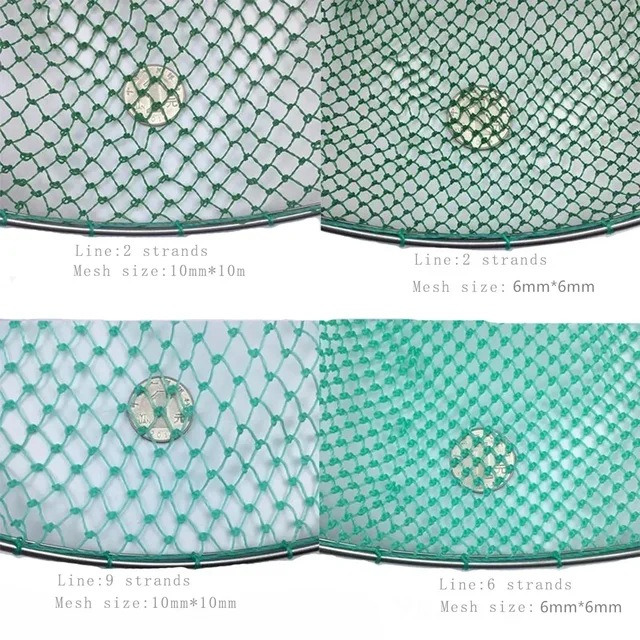 Landing Net of Head Solid Stainless Steel Turck Net Small Mesh Fishing Net Dipneting Fishing Tool Diameter 20cm-35cm Strong Net 4