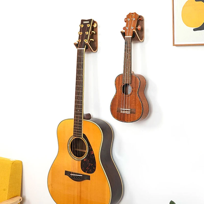 Support Guitare Mural Accroche Guitare Porte Crochet pour Guitare  Ccoustique Electrique, Ukulélé, Basse - Cdiscount Instruments de musique