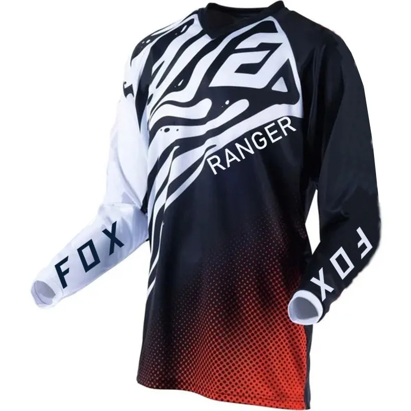 

RangerFox2024 men's T-shirt, endurance cycling sports shirt, motorcycle off-road, off-road, BMX, MTB, mountain cycling