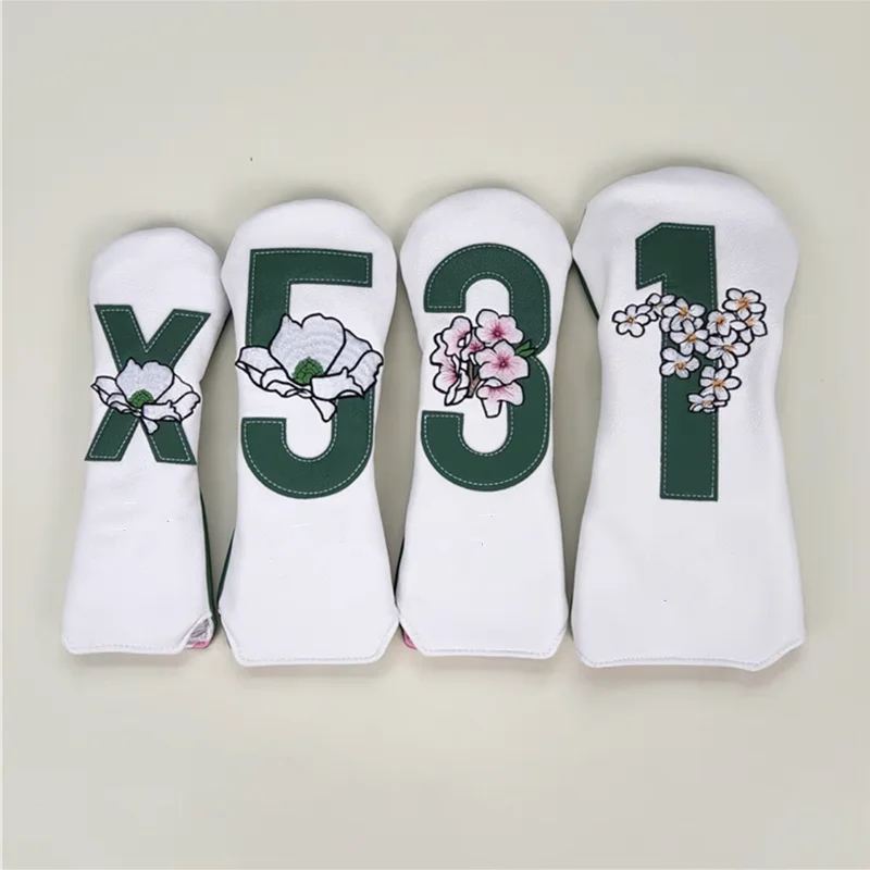 Golf Woods Headcovers 135XCovers For Driver Fairway Putter Clubs Set Heads PU Leather Unisex Simple design