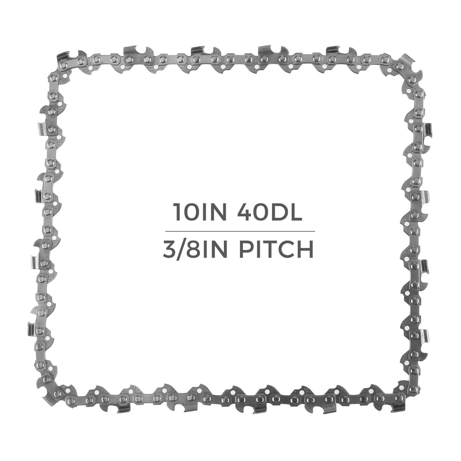 

10" Metal Chainsaw 40 DL Drive Links Chain Saw Blade Sharp Blade Pitch Replacement Chainsaw Parts