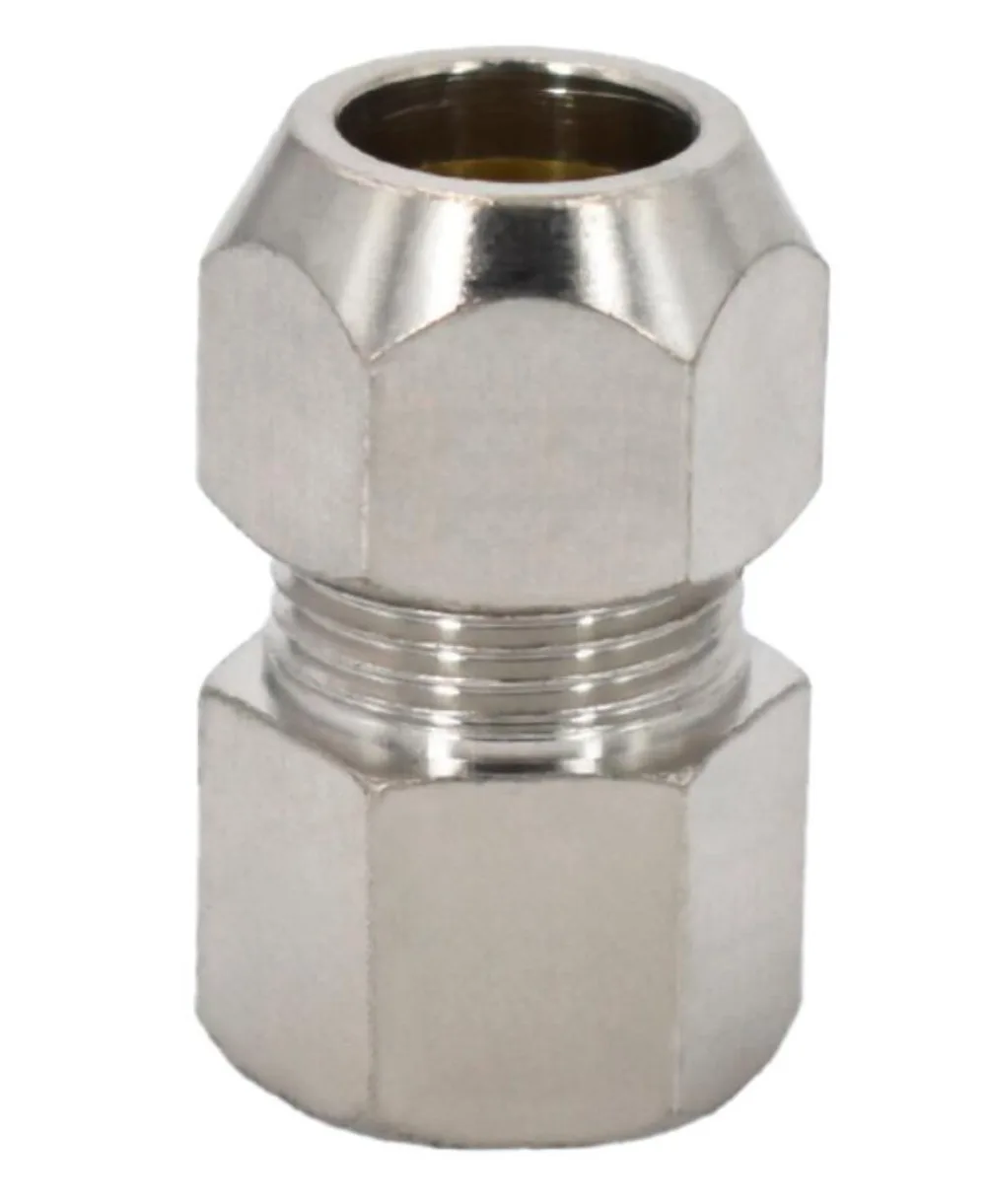 Pipe fitting 1/8"-1/2" BSPP male female 4-16mm tube compression union fitting brass elbow water gas oil