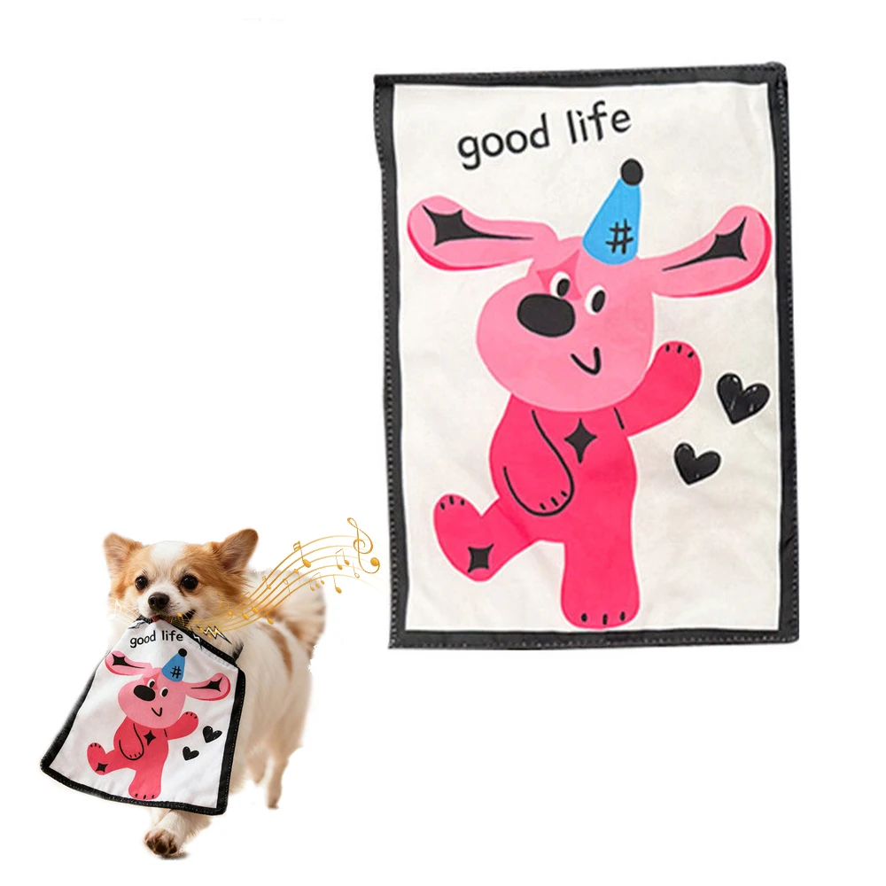 Interactive Crinkle Squeaky Dog Toy for Small to Medium Breeds – Perfect for Boredom Busting and Entertaining Games
