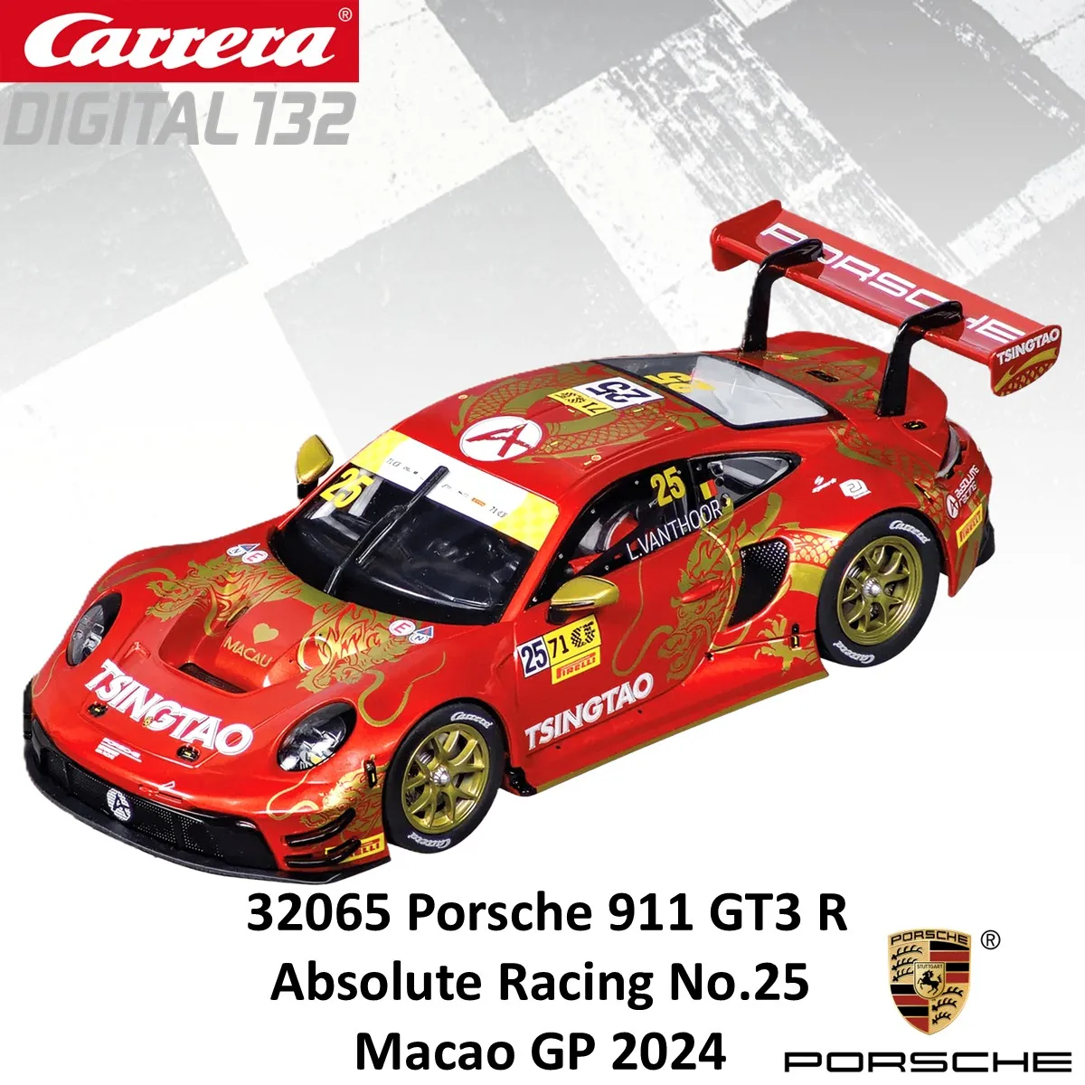 カレラ スロットカー デジタル132 ポルシェ 911 RSR 30915/31073/32019